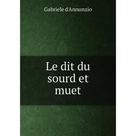 

Книга Le dit du sourd et muet