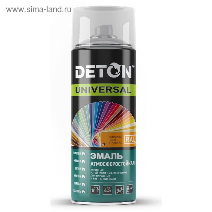 Эмаль алкидная DETON UNIVERSAL вишня RAL 3011 аэрозоль 520мл