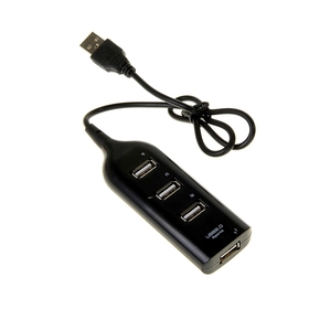 USB-разветвитель (HUB) LuazON HGH-63009, на 4 порта, МИКС Ош