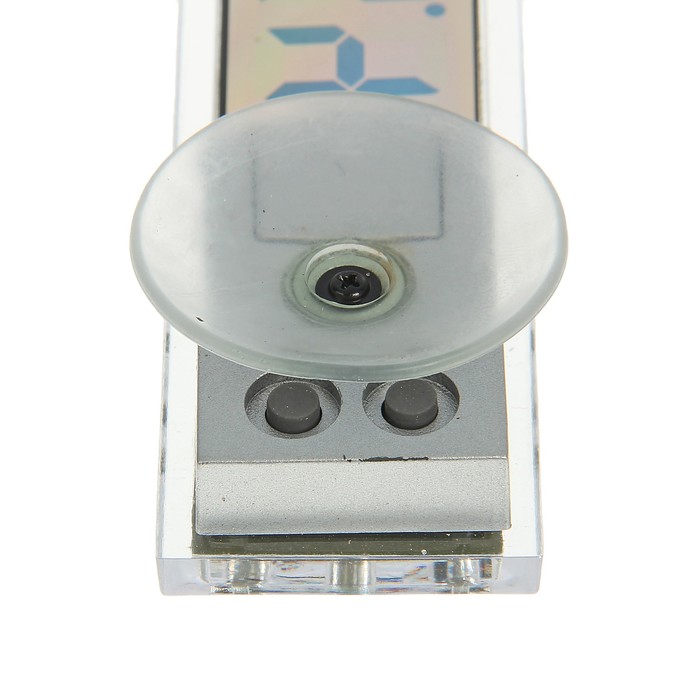 Термометр LuazON LTR-17, электронный, на присоске, прозрачный