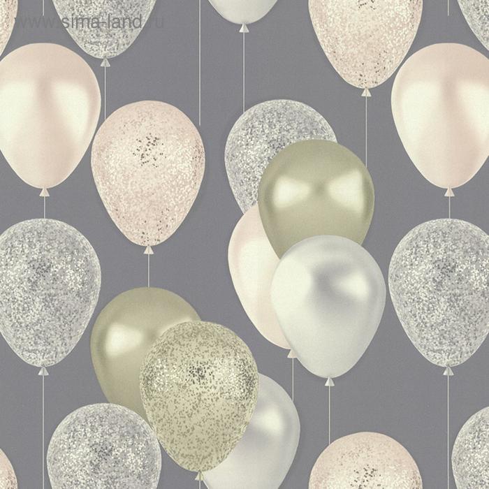 

Обои компакт виниловые МИР 37150-4 Happy серый 1,06*10м