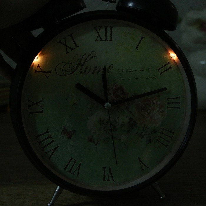 Будильник "Нежные пионы"