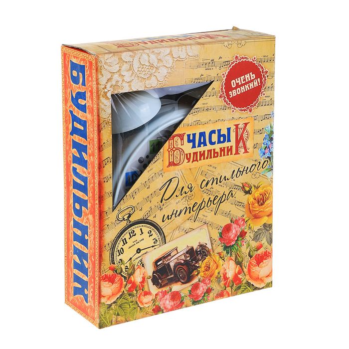 Будильник "Лабиринт", микс