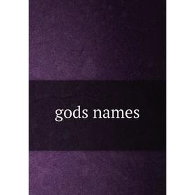 

Книга Gods names