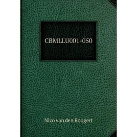 

Книга CBMLLU001-050. Nico van den Boogert
