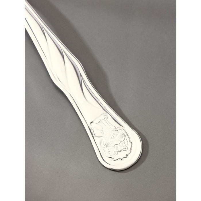 Вилка столовая детская «Лёвушка», 16 см, толщина 1,2 мм