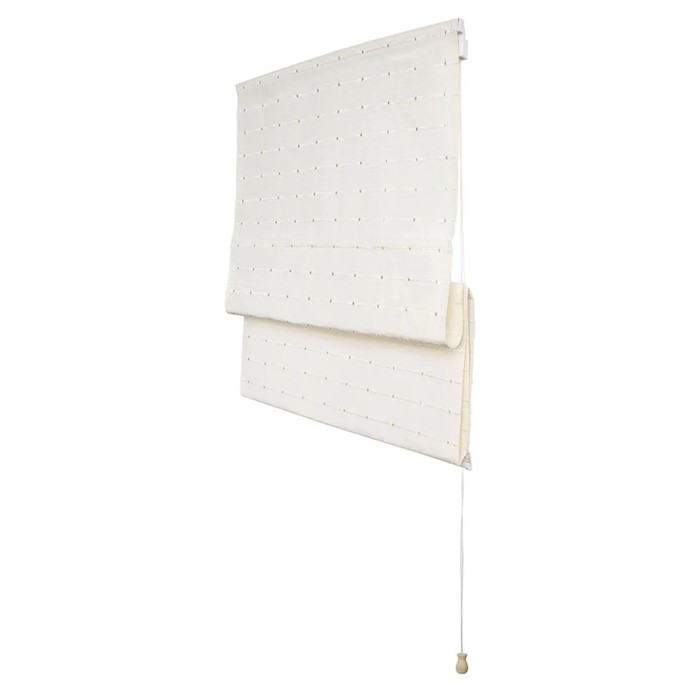 фото Римская штора «терра», размер 120х160 см, цвет кремовый уют