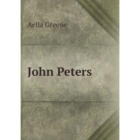 

Книга John Peters
