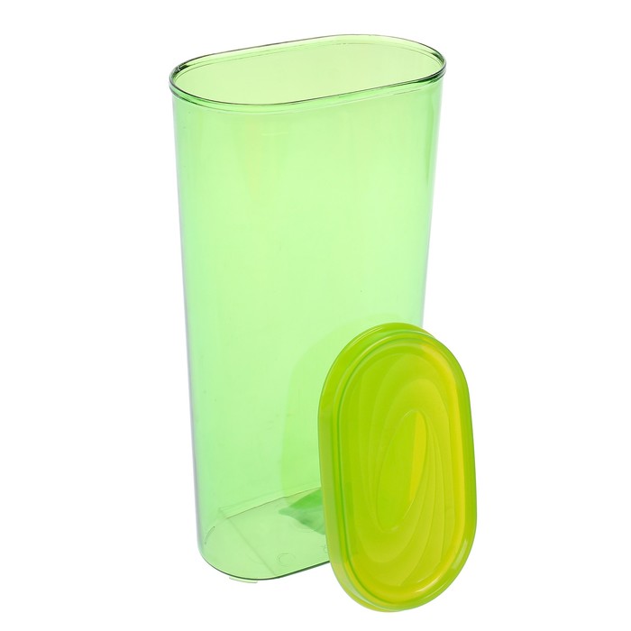 Банка для сыпучих продуктов 2,4 л Galaxy, цвета МИКС