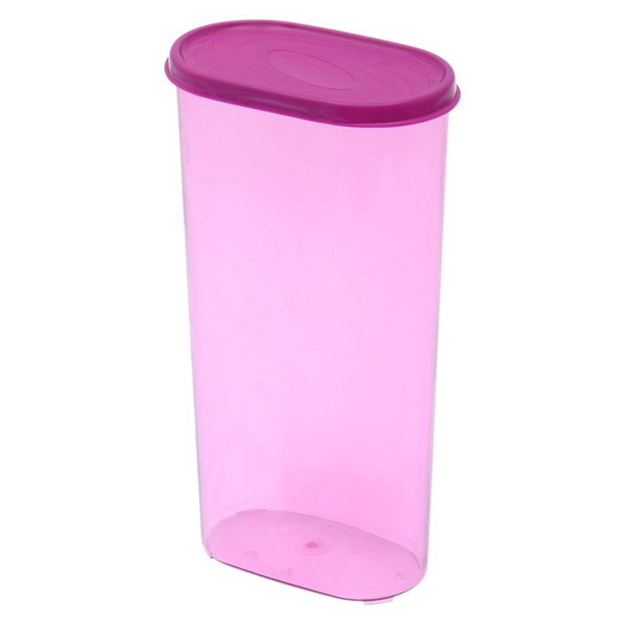 Банка для сыпучих продуктов 2,4 л Galaxy, цвета МИКС