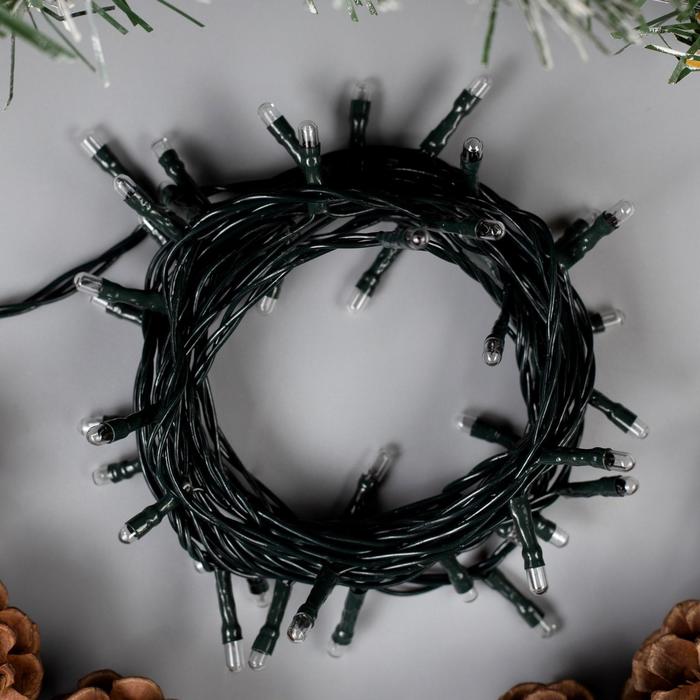 НИТЬ, 3.5 м, Н.Т. 50 ламп, 220V, 8 режимов, БЕЛЫЙ