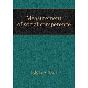 

Книга Measurement of social competence