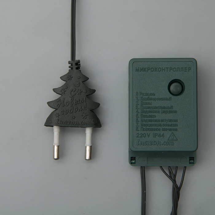 НИТЬ, 7 м, Н.Т. 180 ламп, 220V, 8 режимов, ЖЕЛТЫЙ