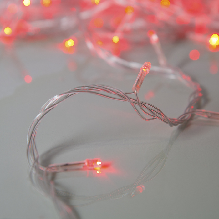Гирлянда "Метраж" 13 м, Н.С. LED-150-220V, контр. 8 р. КРАСНЫЙ