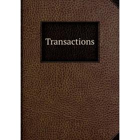 

Книга Transactions