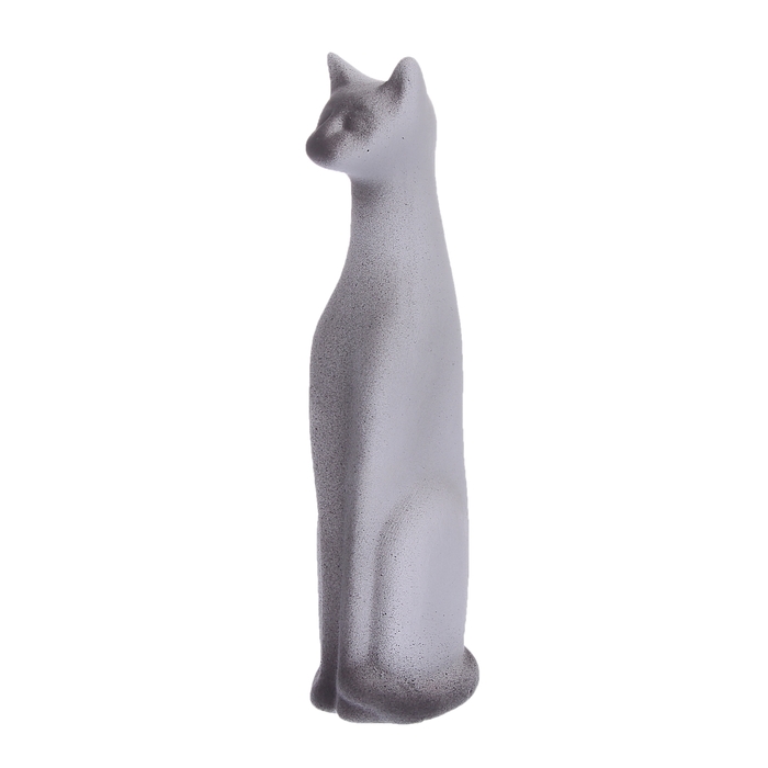 Сувенир "Кот Египетский" средний, подпал серый, микс