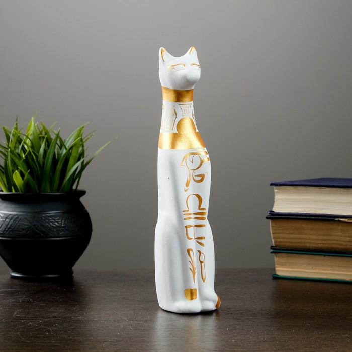 Сувенир "Кот Египетский" средний, роспись