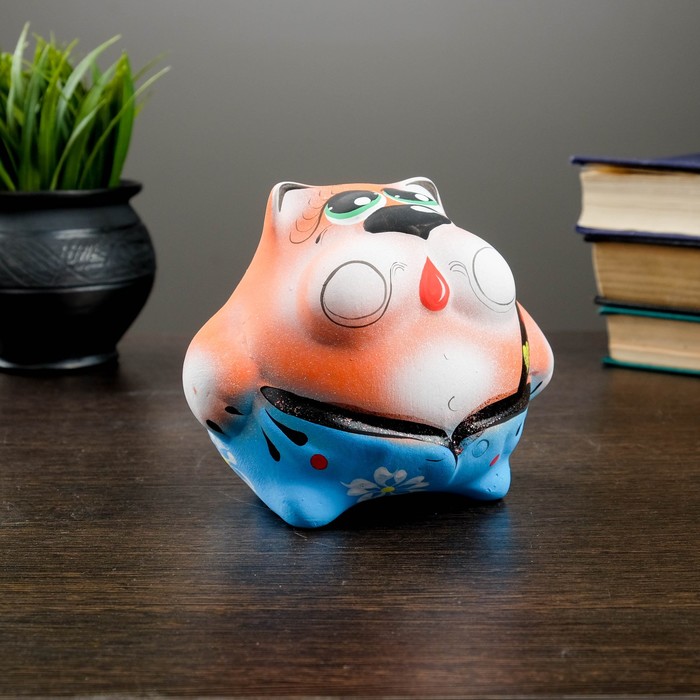 Копилка "Кот Якубович" микс