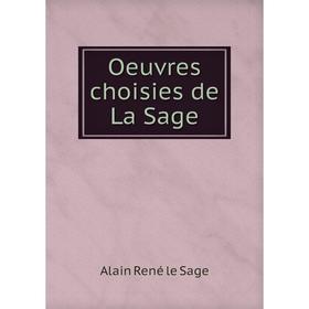 

Книга Oeuvres choisies de La Sage