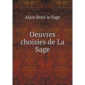 

Книга Oeuvres choisies de La Sage