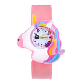 купить Часы наручные детские Единорог, d-4 см, LR66 AG4, 377