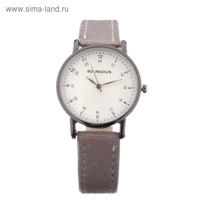 

Часы наручные женские Bolingdun 5151, d=3 см, экокожа, серые