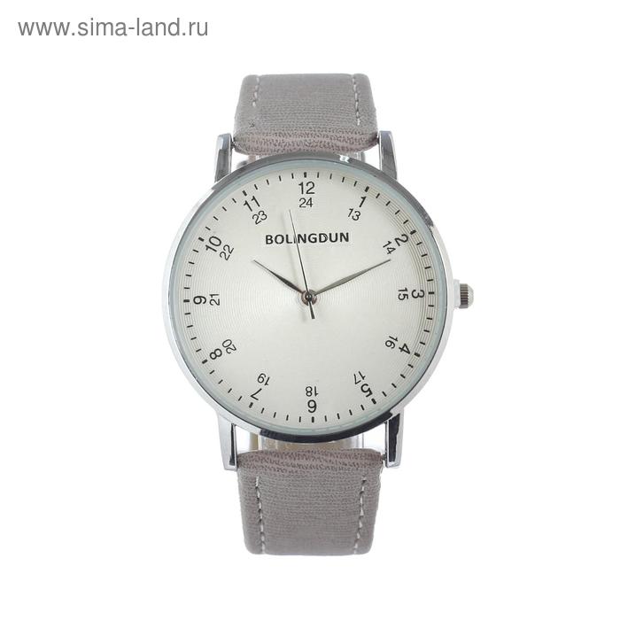

Часы наручные Bolingdun 5151, d=4 см, экокожа, серые