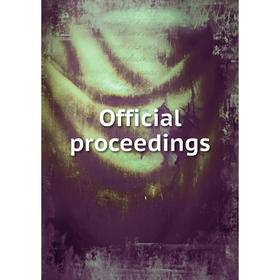 

Книга Official proceedings