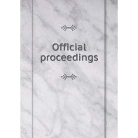 

Книга Official proceedings