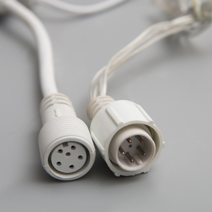 Гирлянда "Дождь" улич. Ш:2 м, В:6 м, Н.С. LED-1500-220V, контр. 8 р, МУЛЬТИ