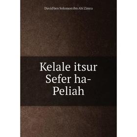 

Книга Kelale itsur Sefer ha-Peliah