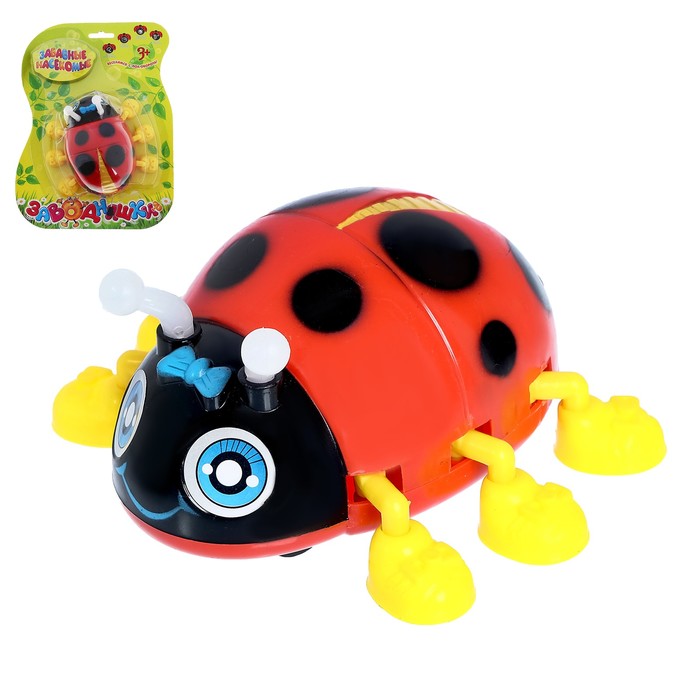 Игрушка заводная "Жук", МИКС