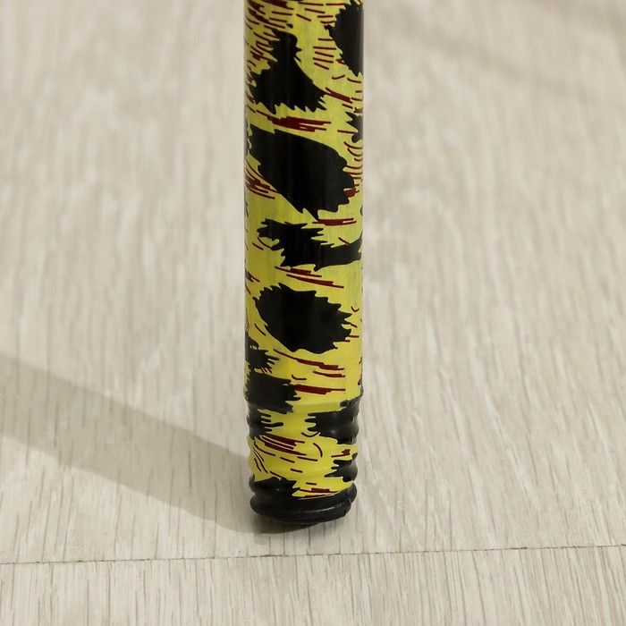 Черенок металлический с цветным принтом 120 см, цвет МИКС