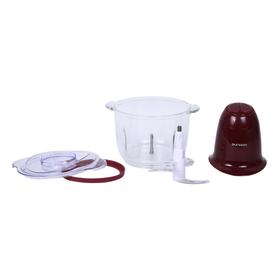 

Измельчитель Oursson CH3030/DC, стекло, 300 Вт, 0.2 л, бордовый