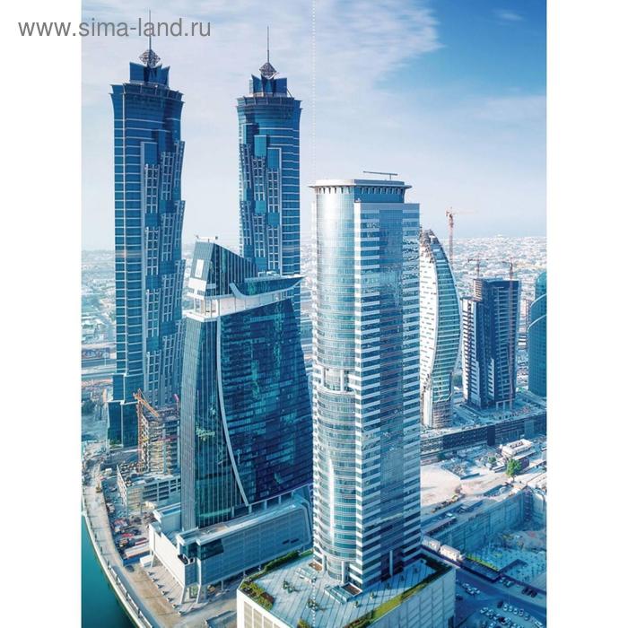 Фотообои флизелиновые 3D Flizetto CITY Величественный Дубай 200х270