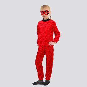 

Карнавальный костюм «Божья коровка», велюр, хлопок, р. 28, рост 98-104 см