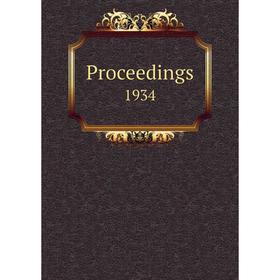 

Книга Proceedings. 1934