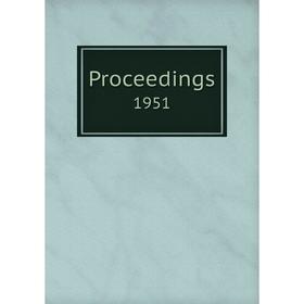 

Книга Proceedings. 1951