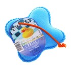 Губка банная "Уточка", цвет МИКС