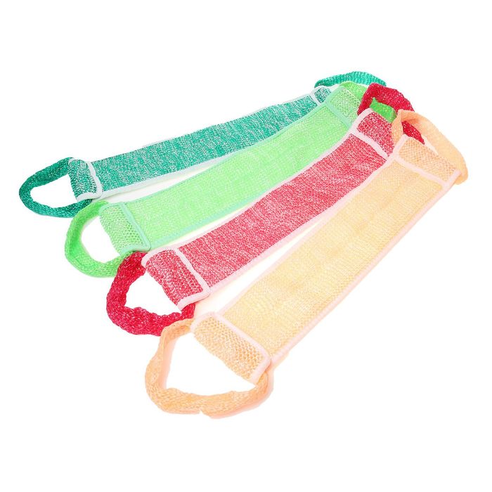 Мочалка банная "Российская", цвет МИКС