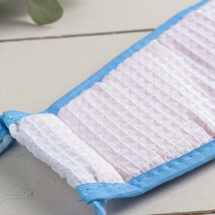 Мочалка банная "Особенная", цвет МИКС