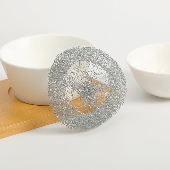 Набор губок для чистки посуды, 6 шт, 12 гр