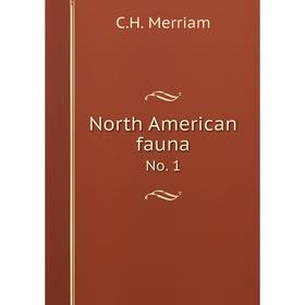 

Книга North America n faunaNo 1