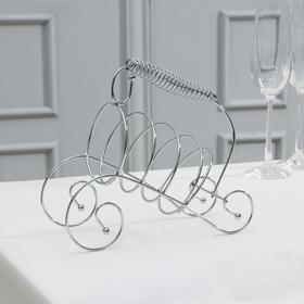 

Подставка для бутылки Доляна «Спираль», 17×25×8 см