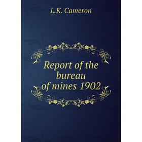 

Книга Report of the bureau of mines 1902. L.K. Cameron