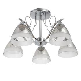 

Люстра 34401/5 5х60Вт Е27, хром, 53,5х29 см
