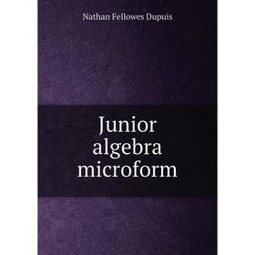 

Книга Junior algebra microform