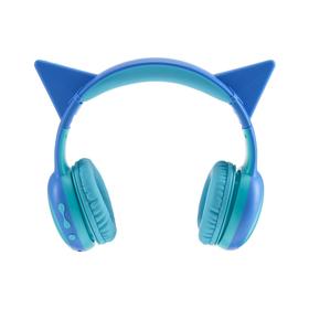 

Наушники Gorsun E61, Bluetooth, голубые