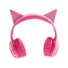 

Наушники Gorsun E61, Bluetooth, розовые