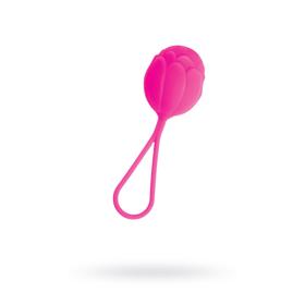 Вагинальные шарики Toyfa A-toys, силикон, цвет розовый, d=3,5 см Ош
